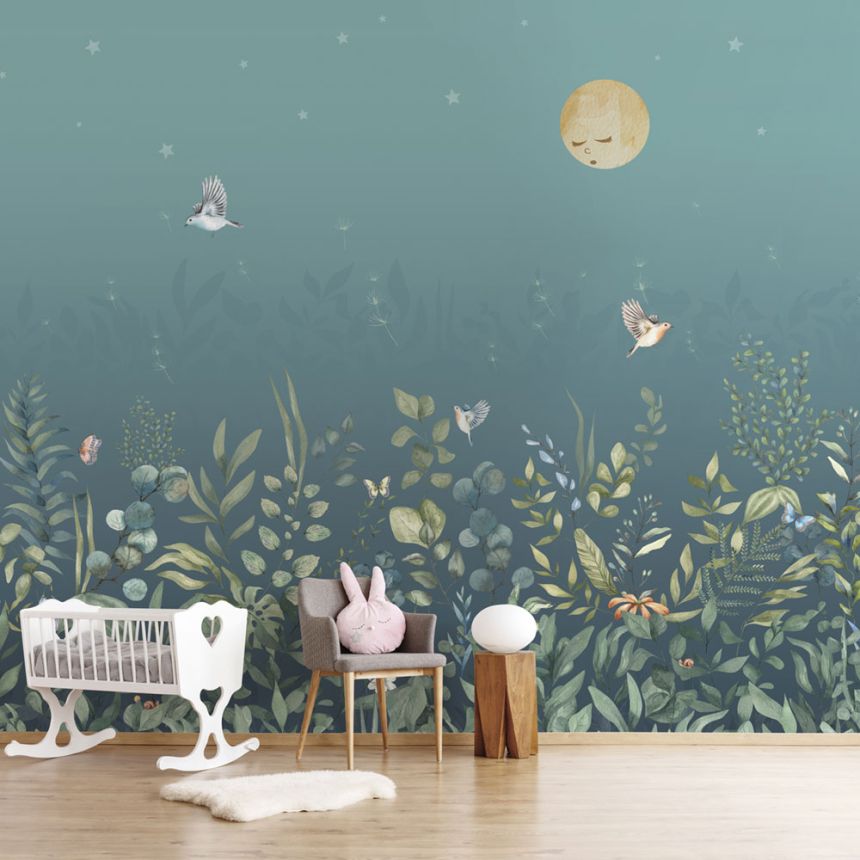 Children's wall mural, 980-1, Mika,  ICH Wallcoverings