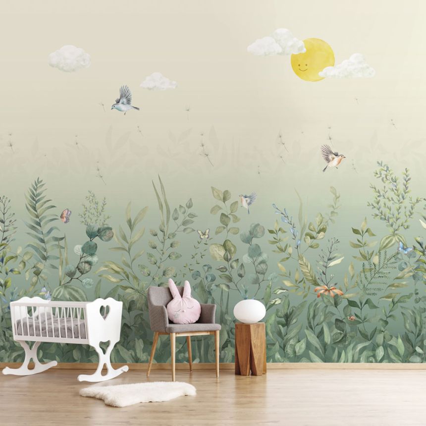 Children's wall mural, 980-2, Mika,  ICH Wallcoverings