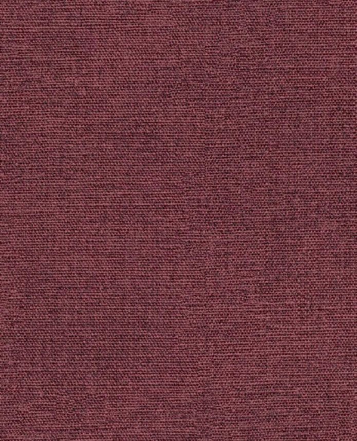 Non-woven wallpaper, burgundy, fabric imitation, 340256, Solange, Eijffinger