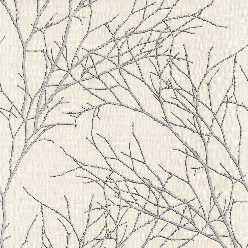 Non-woven wallpaper with a vinyl surface 45001, Twigs, Tesori Italiani, Emiliana Parati