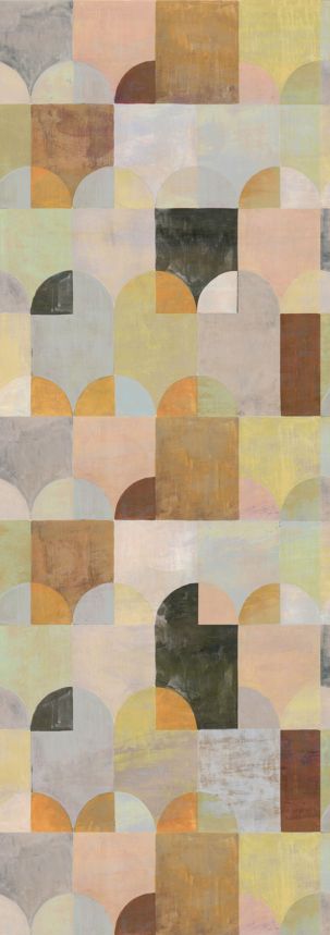 Non-woven geometric wall mural, DG4ILA2041-260, Wall Designs IV, Khroma by Masureel