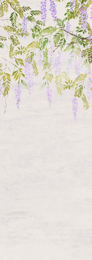 Non-woven wall mural, flowers, trees, wisteria, DG4PAT1031-260, Wall Designs IV, Khroma by Masureel