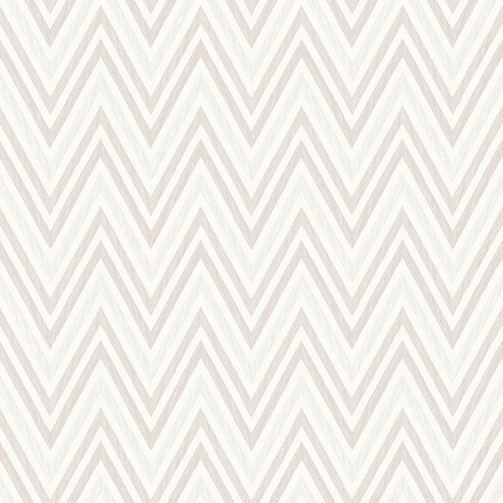 Geometric non-woven wallpaper, white-grey, zigzag pattern, 1509-1, Vera, AdaWall