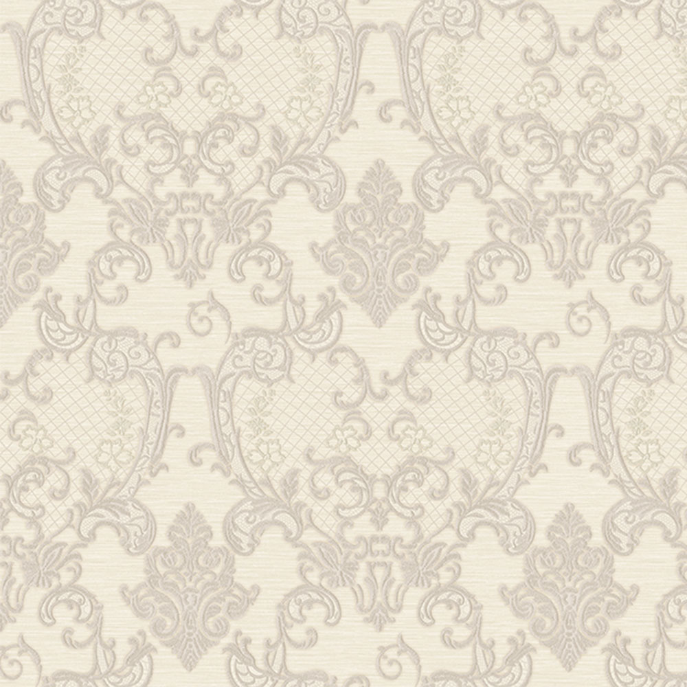 Baroque non-woven wallpaper, beige, 1411-2, Dante, AdaWall