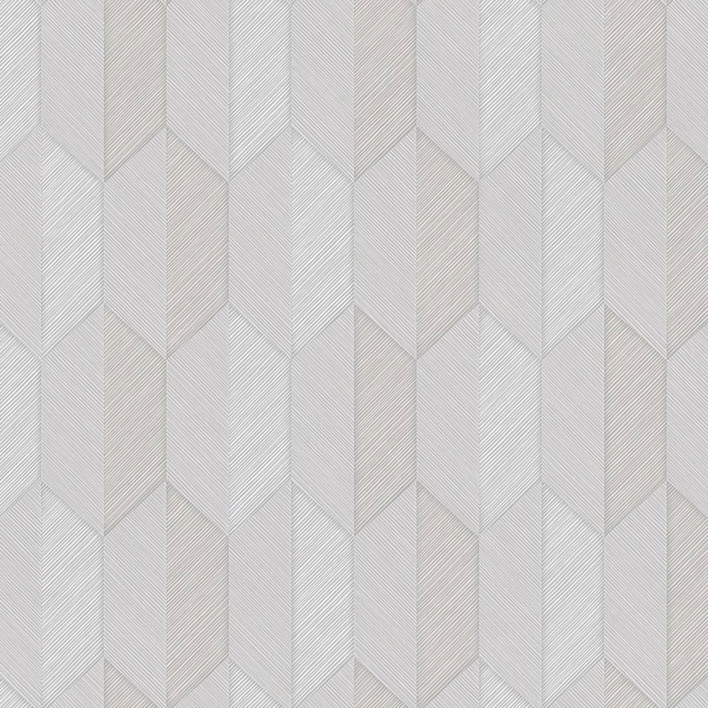 Geometric non-woven wallpaper, grey, 1501-2, Vera, AdaWall
