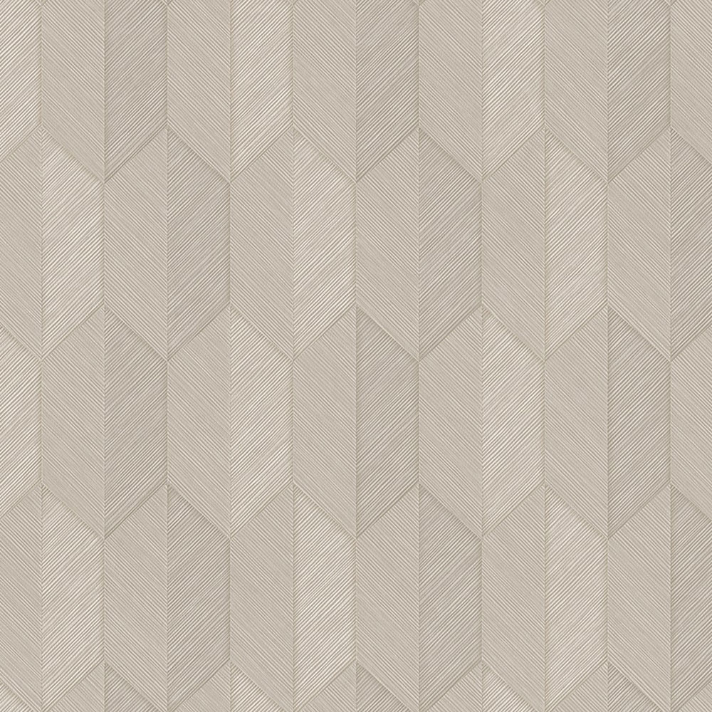 Geometric non-woven wallpaper, beige, 1501-3, Vera, AdaWall