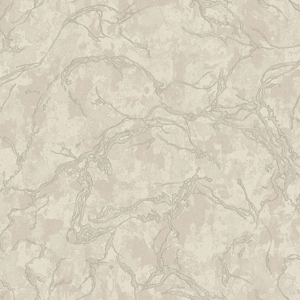 Non-woven wallpaper, beige, marble, 1503-2, Vera, AdaWall
