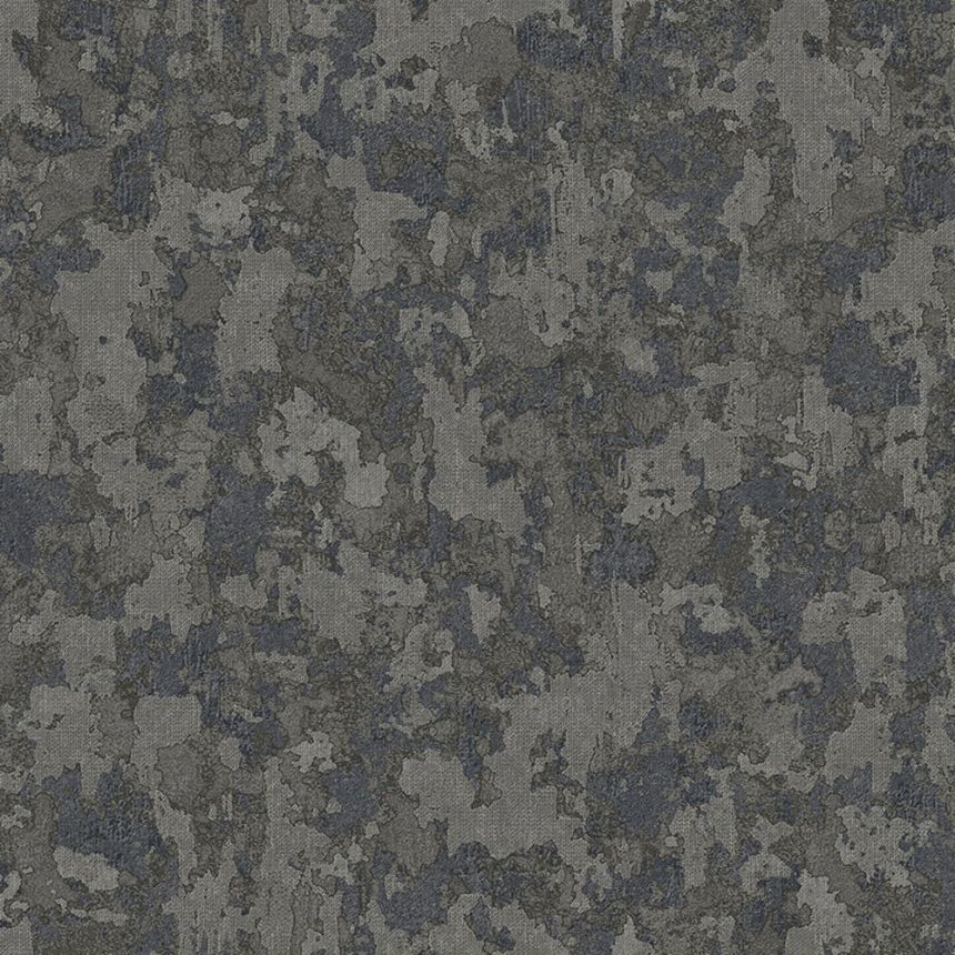 Non-woven wallpaper, black-silver, stucco, 1504-5, Vera, AdaWall
