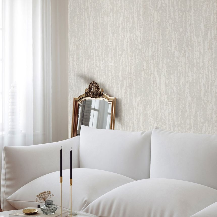 Luxurious non-woven wallpaper, cream, 1508-1, Vera, AdaWall