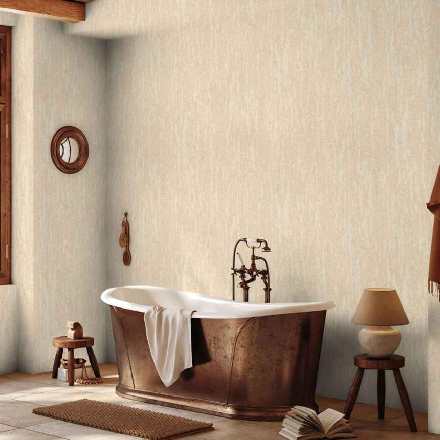 Luxurious non-woven wallpaper, beige, 1508-2, Vera, AdaWall