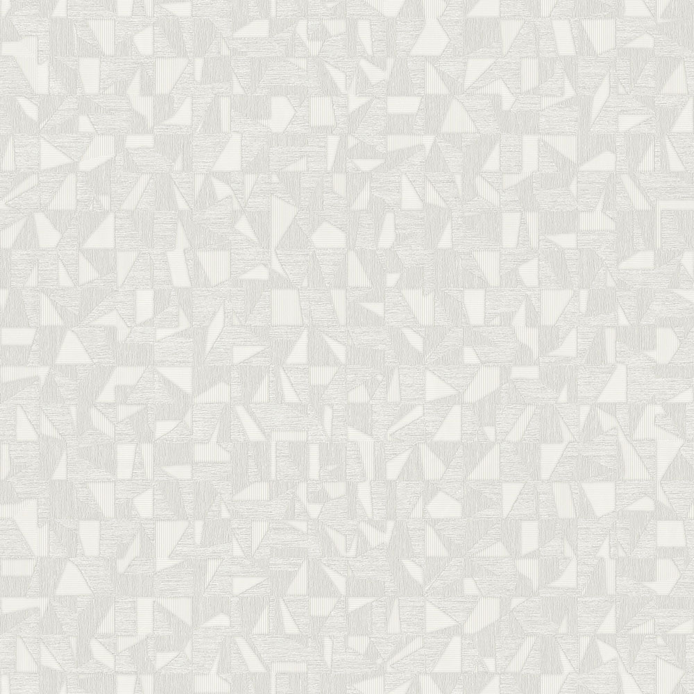 Geometric non-woven wallpaper, cream, 1512-1, Vera, AdaWall