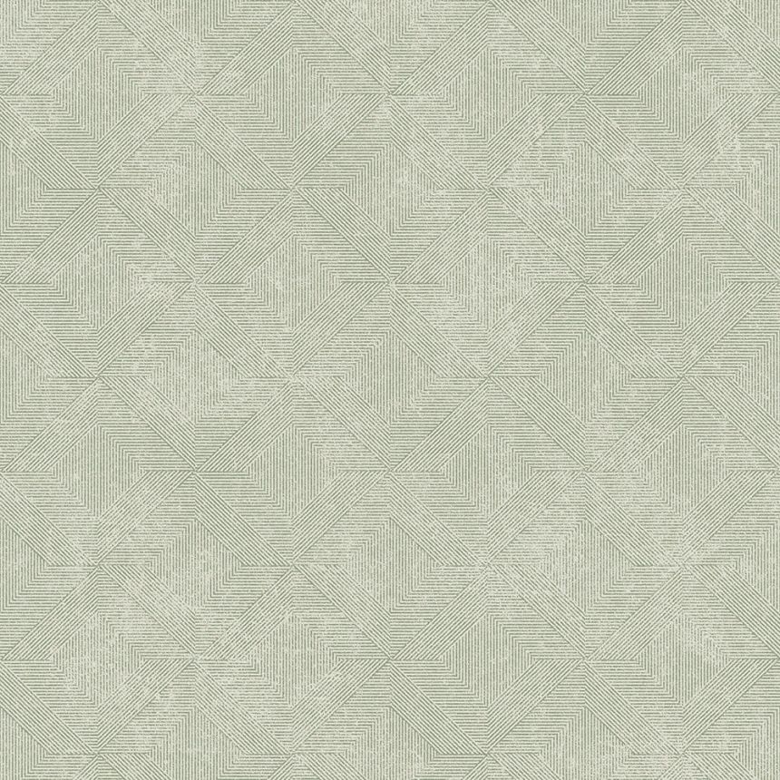 Green geometric non-woven wallpaper, A68204, Vavex 2026