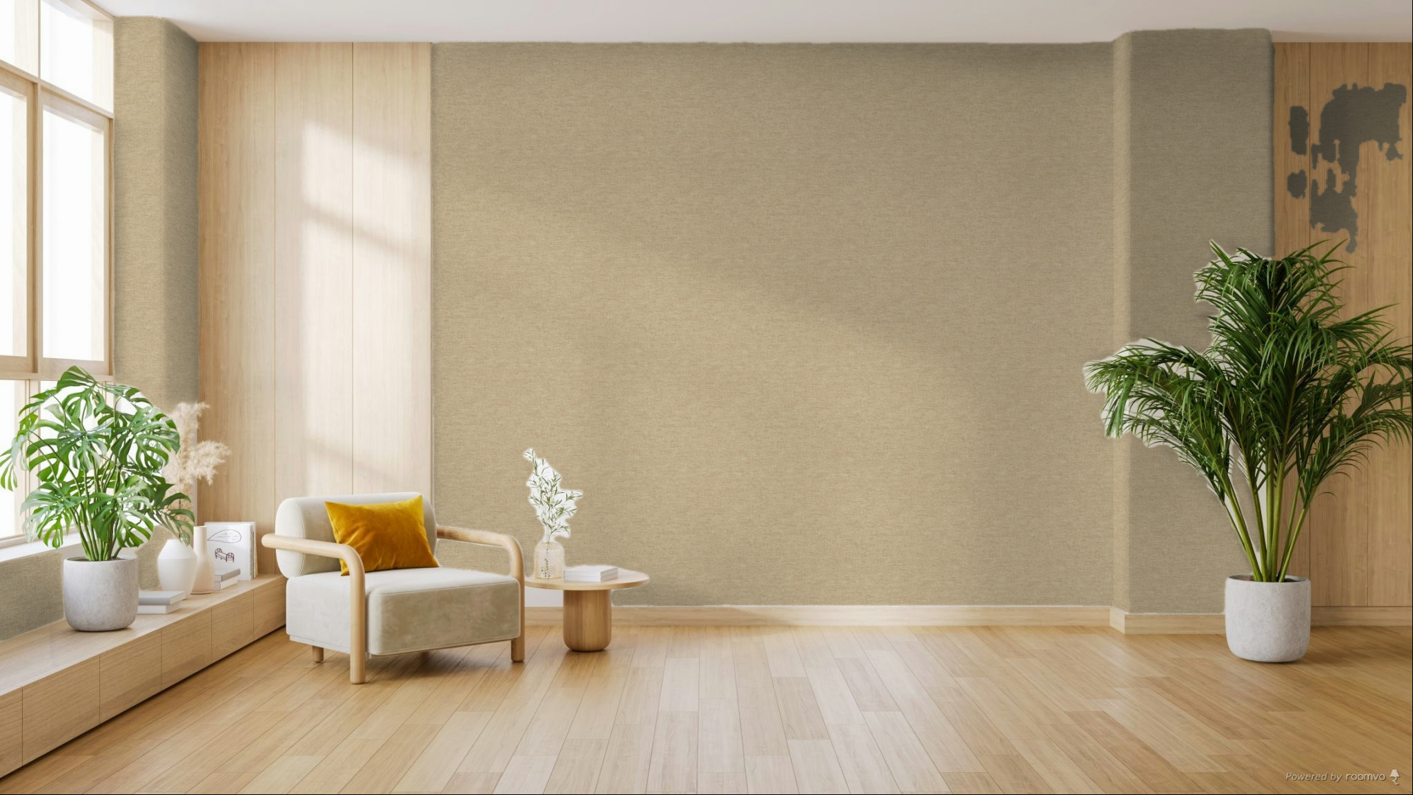 Beige non-woven wallpaper, A72103, Vavex 2026