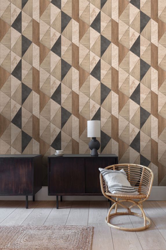 Geometric non-woven wallpaper, A65103, Vavex 2026