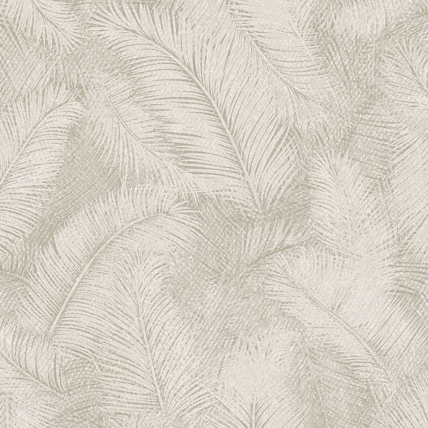 Beige non-woven wallpaper, palm leaves, A70202, Vavex 2026