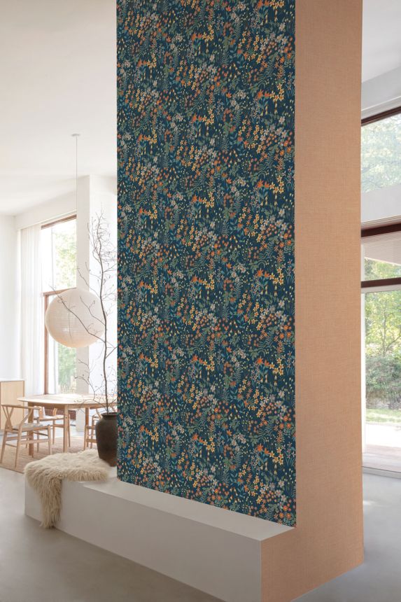 Terracotta non-woven wallpaper, fabric imitation, A71010, Vavex 2026