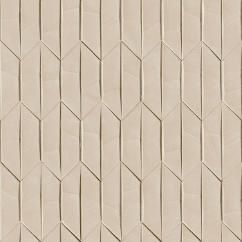 Beige geometric 3D wallpaper, A65002, Arcadia, Grandeco