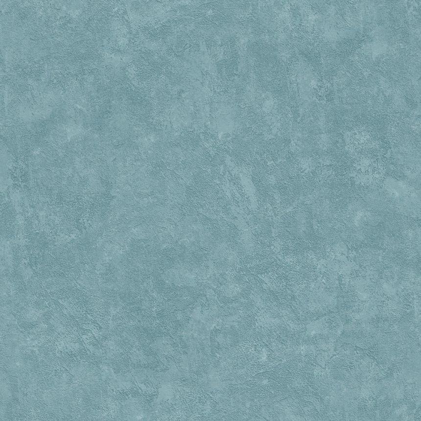 Non-woven wallpaper, turquoise, concrete, stucco, M79601, Artifice, Ugépa