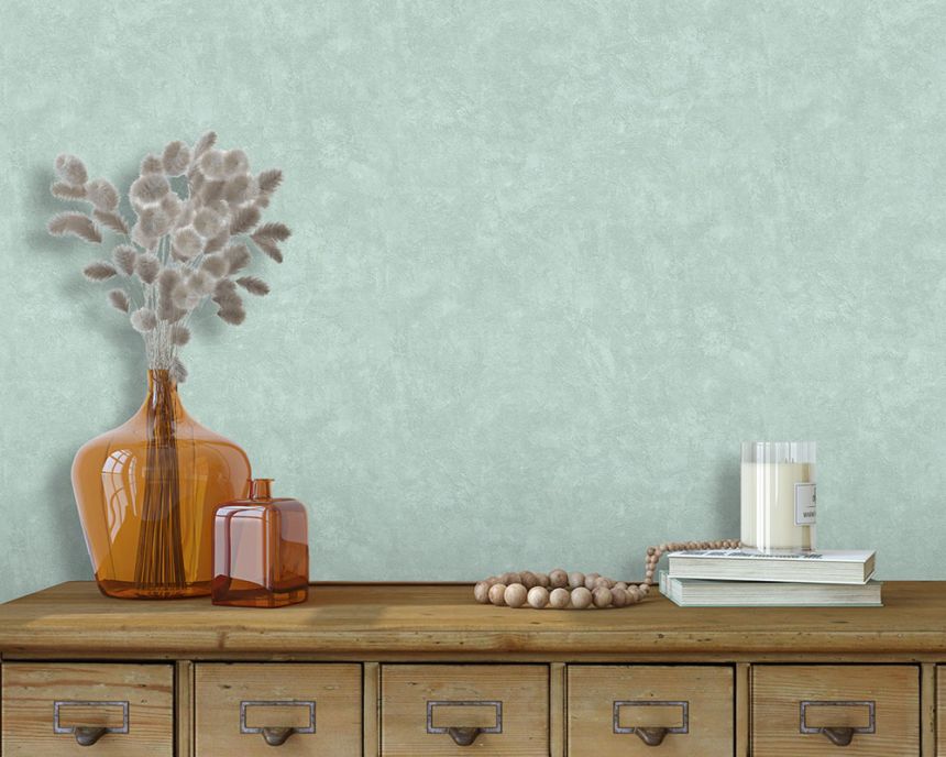 Non-woven wallpaper, green, concrete, stucco, M79624, Artifice, Ugépa