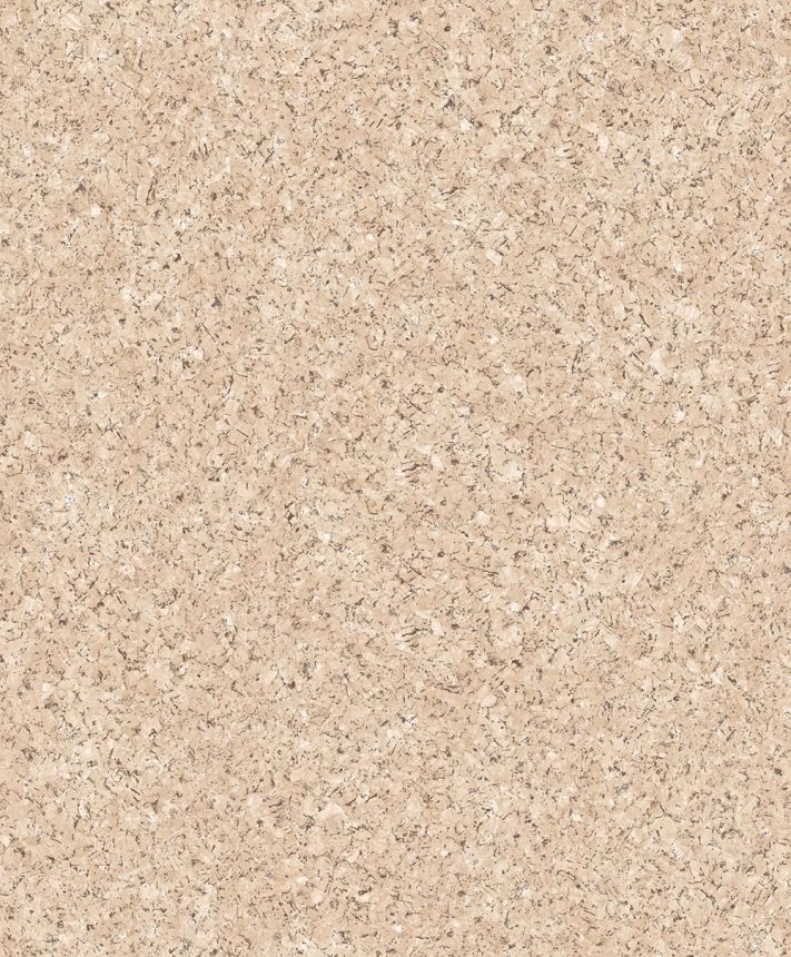 Non-woven wallpaper, beige, cork imitation, M75407, Brut, Ugépa