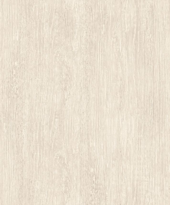 Non-woven wallpaper, beige, wood, M76407, Brut, Ugépa