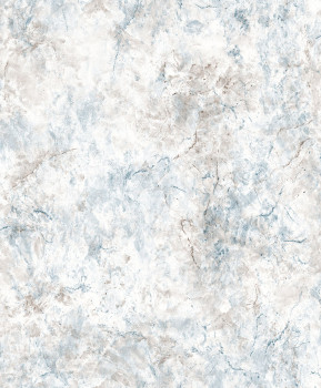 Non-woven wallpaper, blue-brown, marble, M78501, Brut, Ugépa