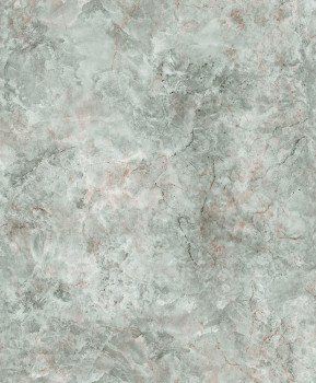 Non-woven wallpaper, green, marble, M78504, Brut, Ugépa