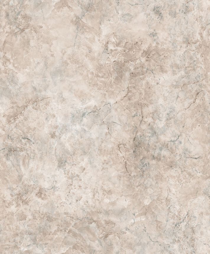 Non-woven wallpaper, brown, marble, M78508, Brut, Ugépa