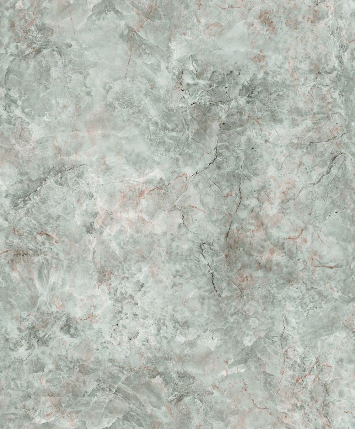 Non-woven wallpaper, green, marble, M78594D, Brut, Ugépa