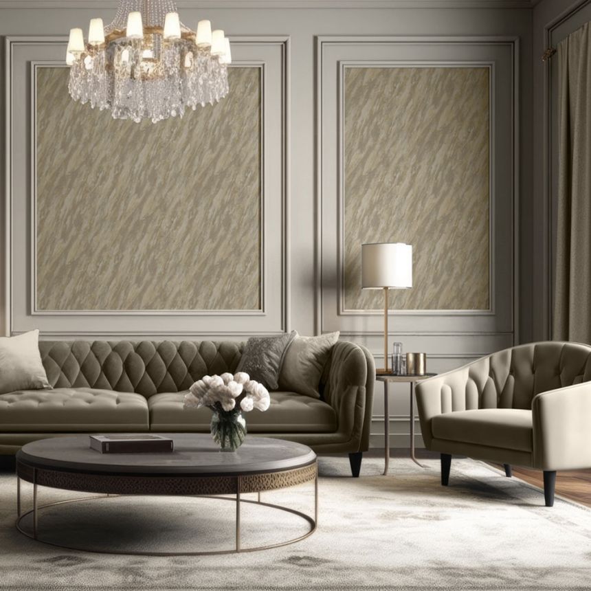 Luxury wallpaper beige, stucco, M66317, Venezia, Ugépa