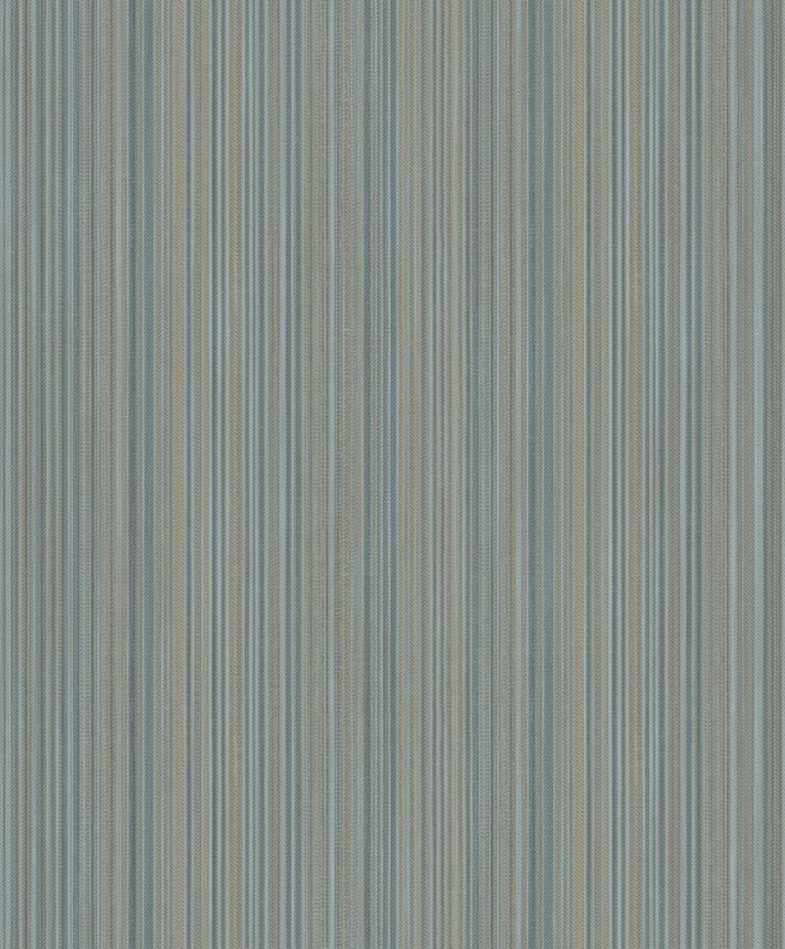 Luxury wallpaper blue-grey, fabric imitation, M66501, Venezia, Ugépa