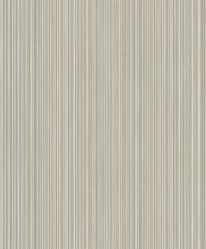 Luxury wallpaper beige-silver, fabric imitation, M66507, Venezia, Ugépa