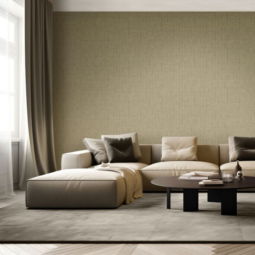 Luxury wallpaper brown, fabric imitation, M67302, Venezia, Ugépa