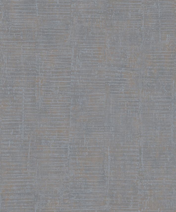 Non-woven wallpaper, grey, M32819, Nomade, Ugépa