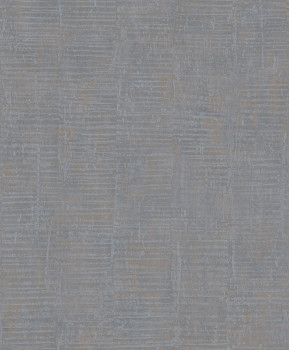 Non-woven wallpaper, grey, M32819, Nomade, Ugépa