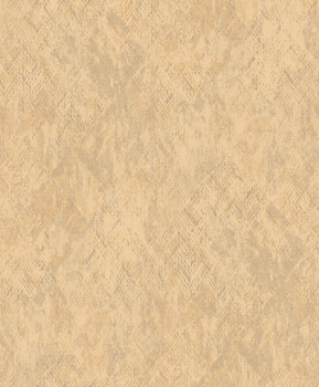 Non-woven wallpaper, beige, imitation snakeskin, M33402, Nomade, Ugépa