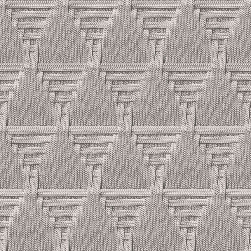 Non-woven wallpaper, grey, mat imitation, M68819, Nomade, Ugépa