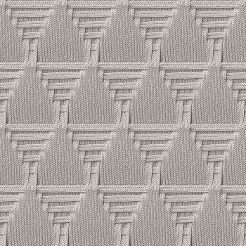 Non-woven wallpaper, grey, mat imitation, M68819, Nomade, Ugépa