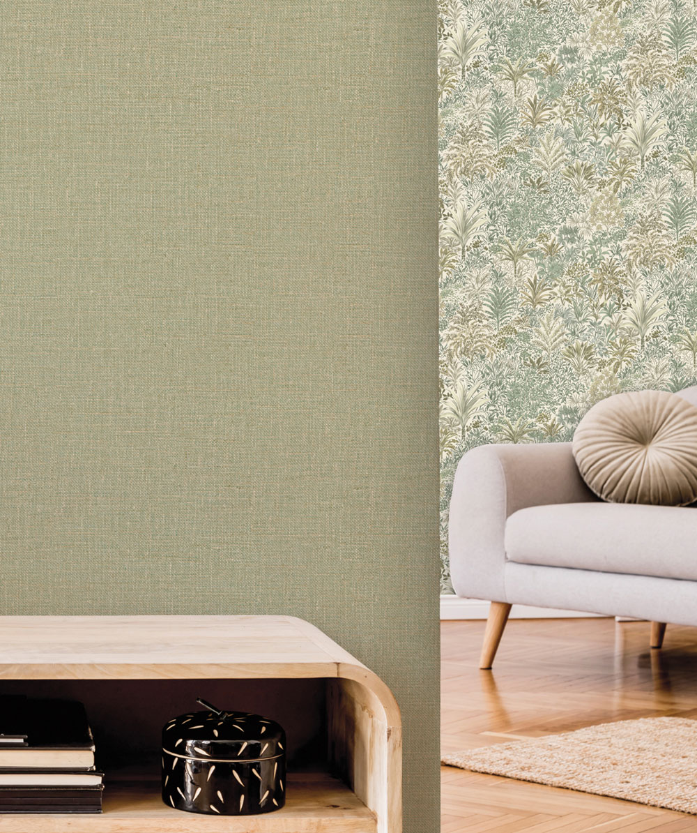 Luxury non-woven wallpaper, white, fabric imitation, Z15508, Mini Trend, Zambaiti Parati