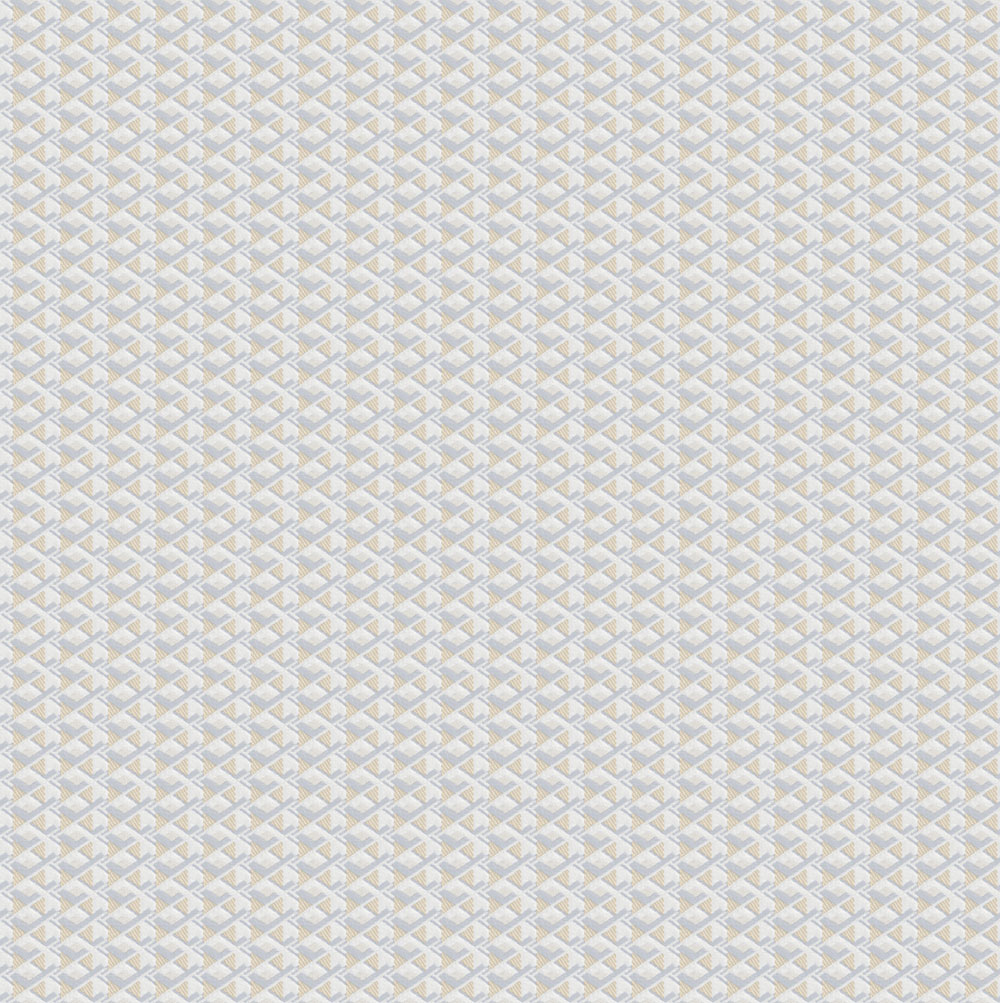 Luxury geometric non-woven wallpaper, grey-beige, Z15510, Mini Trend, Zambaiti Parati