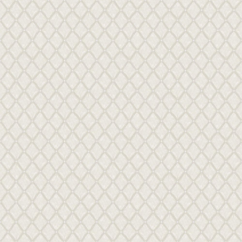 Luxury geometric non-woven wallpaper, grey-cream, Z15536, Mini Trend, Zambaiti Parati