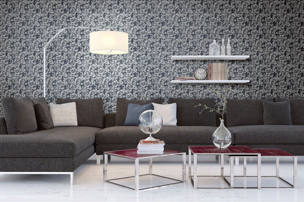 Luxury non-woven wallpaper 46811, Odea, Limonta