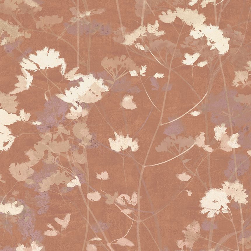 Non-woven wallpaper, brown, plants, grasses, 124107, Utopia, Graham Brown Premium