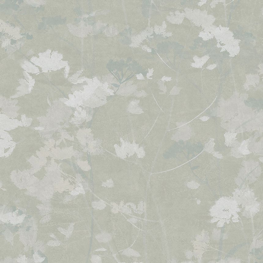 Non-woven wallpaper, grey-beige, plants, grasses, 124108, Utopia, Graham Brown Premium