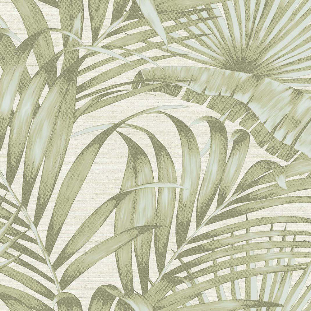 Luxurious non-woven wallpaper, green, leaves, 42205, Aura, Cristiana Masi by Parato