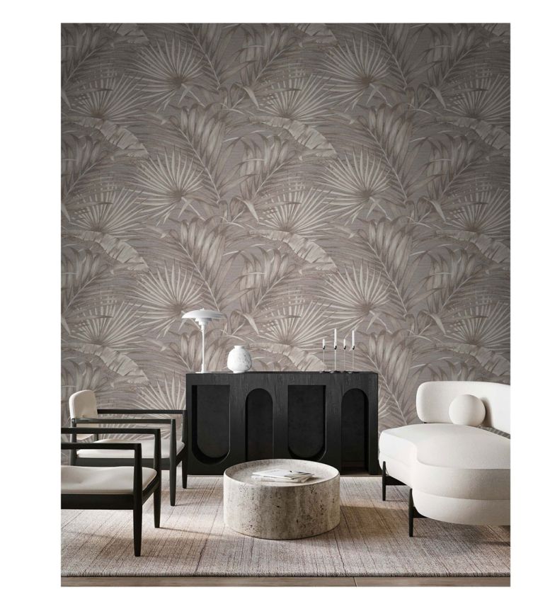 Luxurious non-woven wallpaper, green, leaves, 42205, Aura, Cristiana Masi by Parato