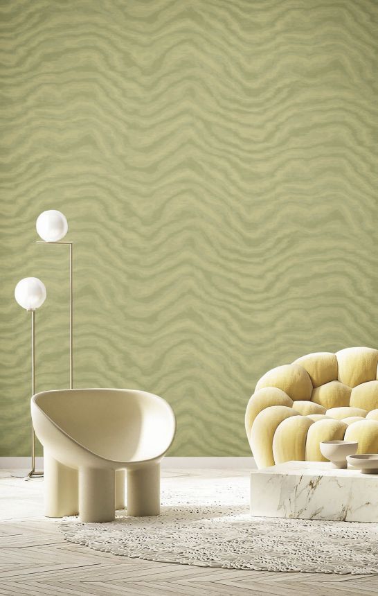 Non-woven wallpaper, grey, fabric imitation, 42226, Aura, Cristiana Masi by Parato