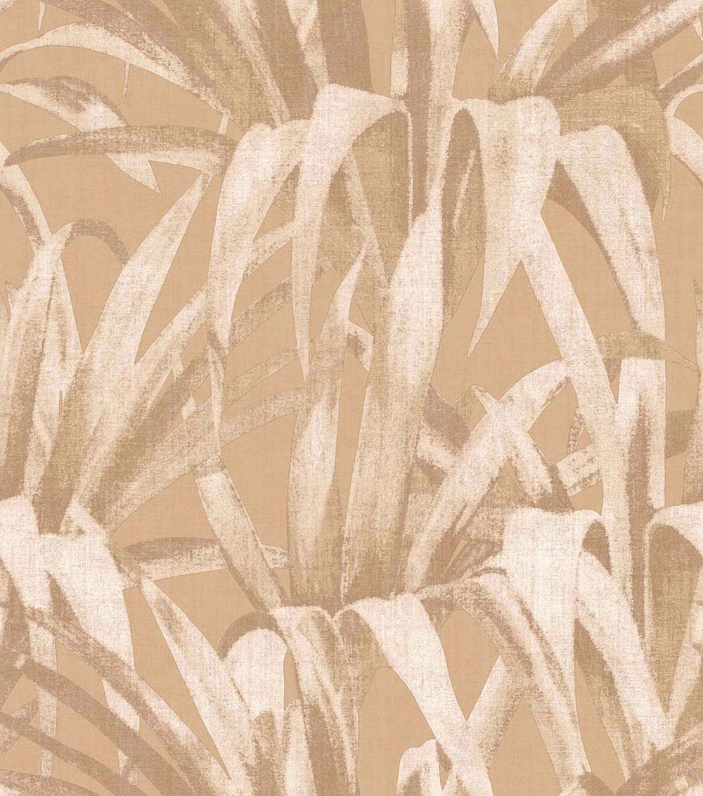 Non-woven wallpaper, brown-beige, leaves, 15524, Botany House, Cristiana Masi by Parato