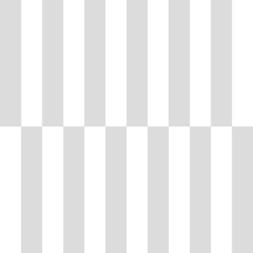 Non-woven wallpaper, grey-white, stripes, 15551, Botany House, Cristiana Masi by Parato