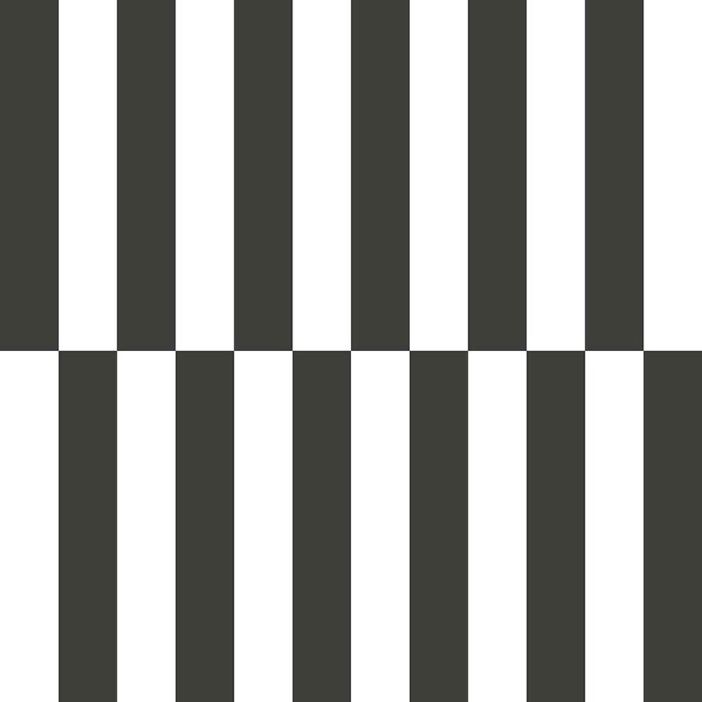 Non-woven wallpaper, black-white, stripes, 15552, Botany House, Cristiana Masi by Parato